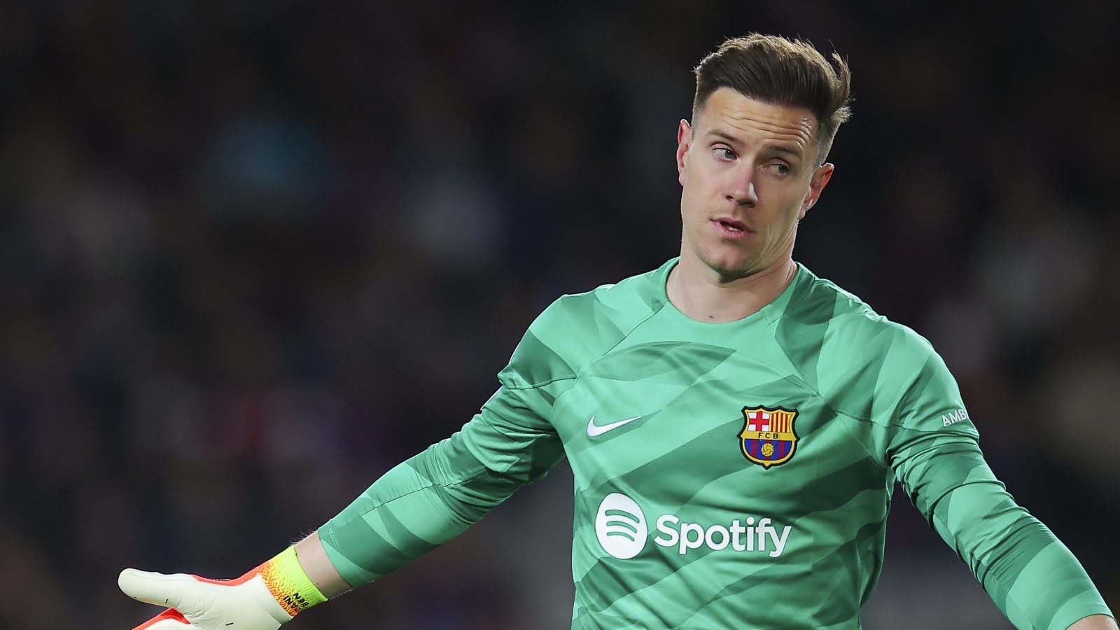 บาร์เซโลนา ยืนยันอาการบาดเจ็บของ มาร์ค-อังเดร แตร์ สเตเก้น ผู้รักษาประตูรายนี้จะยังคงย้ายออกจากคัมป์นูในเดือนมกราคมหรือไม่?