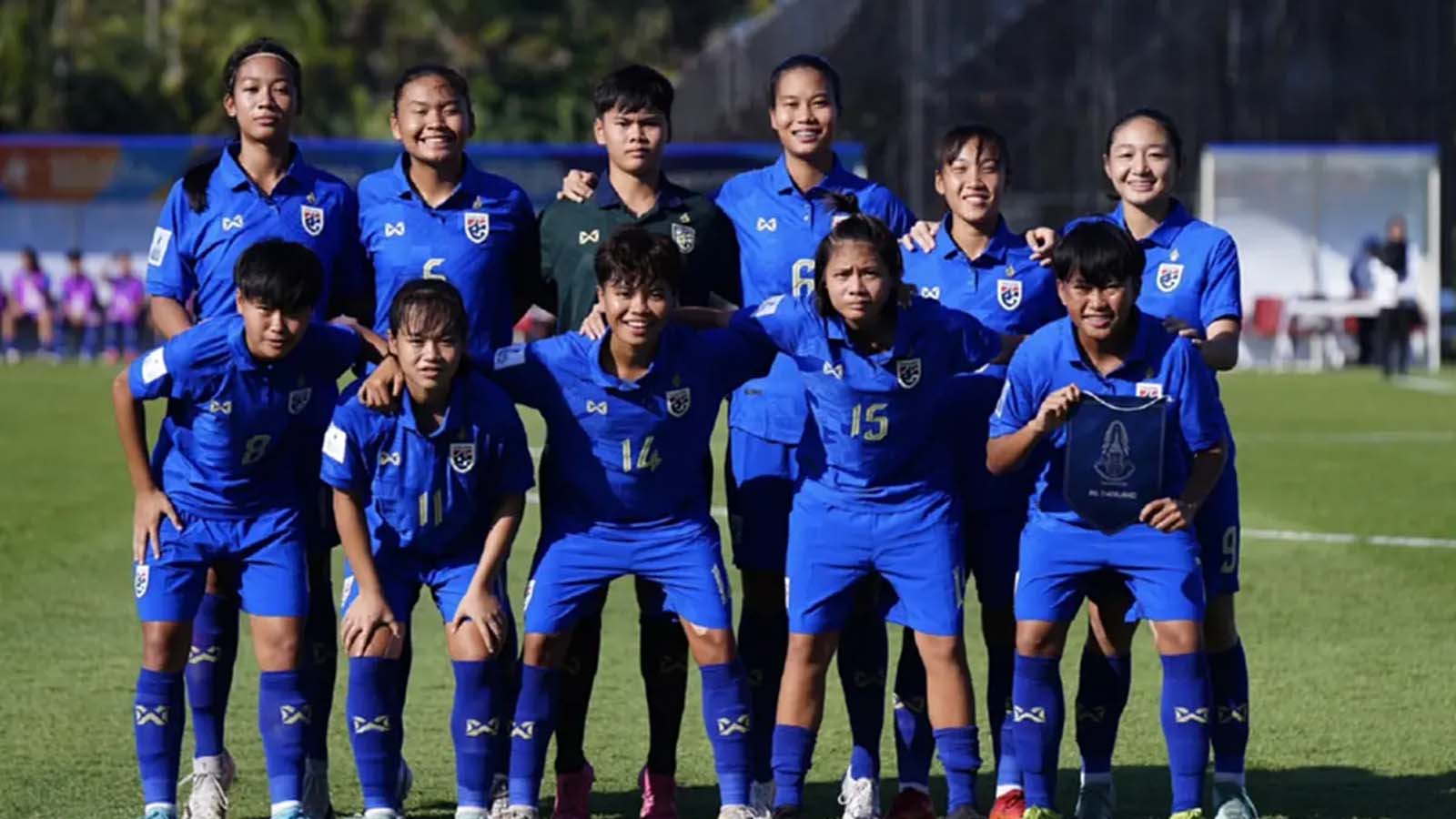 ฟุตบอลหญิงทีมชาติไทย U17 อยู่โถ 2 ก่อนจับสลากศึกชิงแชมป์เอเชีย