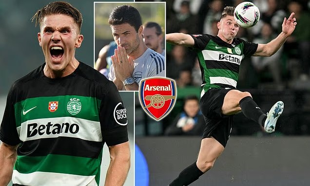 อาร์เซน่อลใกล้บรรลุข้อตกลงคว้าตัววิคเตอร์ ยอเกอร์เรส ค่าตัว 63.4 ล้านปอนด์ หลังรูเบน อาโมริม ปิดประตูย้ายซบแมนยู