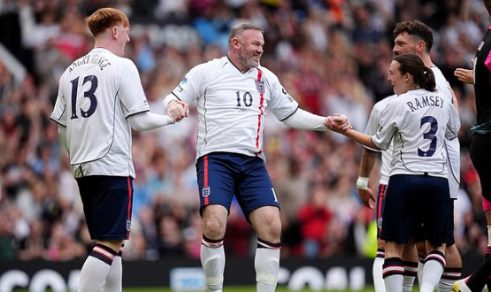 รูนี่ย์เปิดซัดนำ Soccer Aid 2024 สุดมันส์ ทีม World XI แซงชนะอังกฤษ 5-4