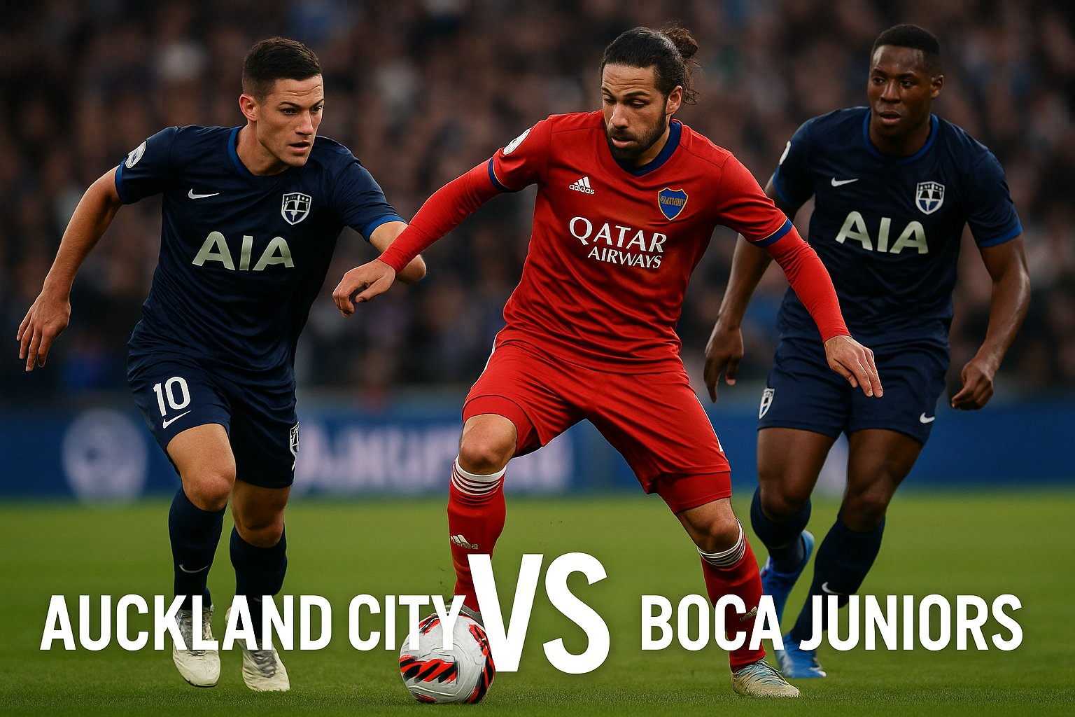 วิเคราะห์บอล ระหว่าง Auckland City vs Boca Juniors
