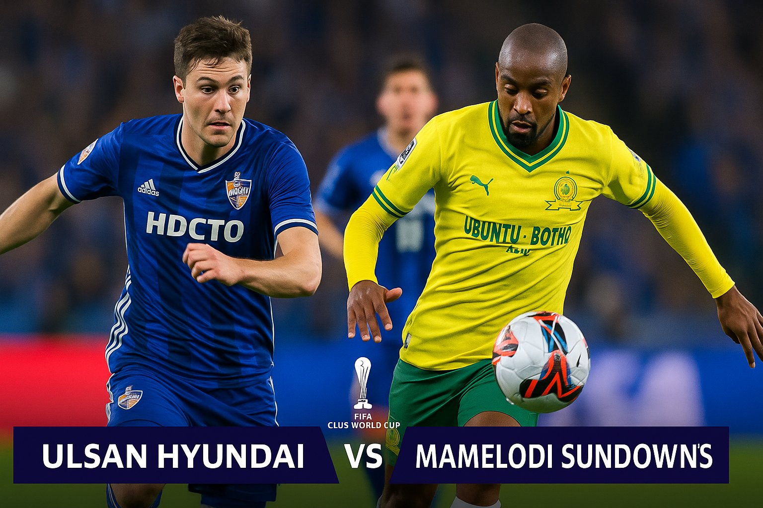 วิเคราะห์บอล FIFA Club World Cup 2025 ระหว่าง Ulsan Hyundai vs Mamelodi Sundowns