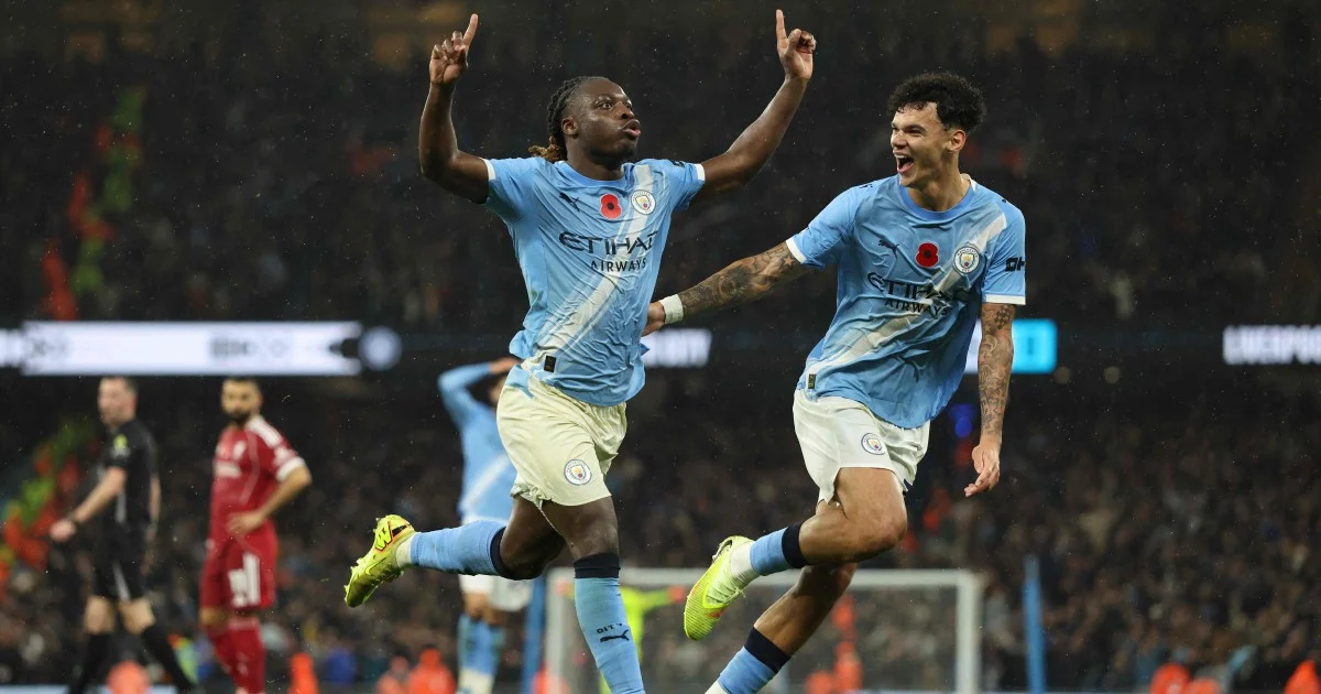 การแข่งขัน แมนฯ ซิตี้ 3-0 ลิเวอร์พูล