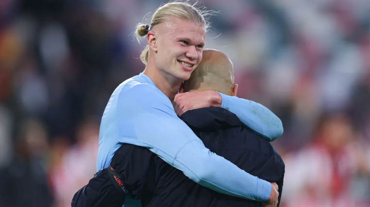 เออร์ลิ่ง ฮาลันด์ ไม่เคยรู้สึกดีไปกว่านี้ ขณะที่เขายิงประตูได้เป็นเกมที่ 9 ติดต่อกันในเกมพรีเมียร์ลีกที่แมนเชสเตอร์ซิตี้เอาชนะเบรนท์ฟอร์ด