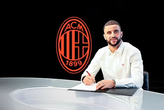 ดราม่าชีวิตคู่ ไคล์ วอล์คเกอร์ แอนนี่ คิลเนอร์ ปรากฏตัวแบบเงียบๆ เชียร์สามีประเดิมสนามให้เอซี มิลาน