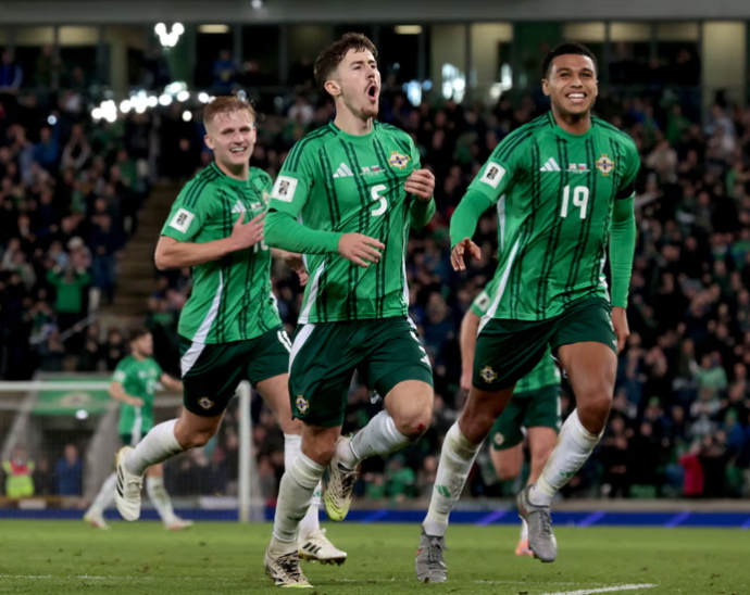 คัดเลือกฟุตบอลโลก: ไอร์แลนด์เหนือชนะครั้งใหญ่ ขณะที่เอ็มบัปเป้ช่วยฝรั่งเศสใกล้เข้าสู่รอบสุดท้าย